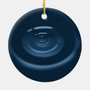 Ornement En Céramique Eau