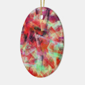 ORNEMENT EN CÉRAMIQUE EAU ABSTRAITE (Gauche)