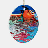 ORNEMENT EN CÉRAMIQUE EAU CALME (Droite)