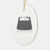 Ornement En Céramique Échelle de poids (Gauche)