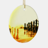 Ornement En Céramique Échiquier Ornaemnt (Droite)