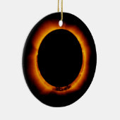 Ornement En Céramique Éclipse solaire quasi totale (Droite)