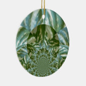 Ornement En Céramique Eco Green Camo Kaleidoscope Art Design d'impressio (Droite)