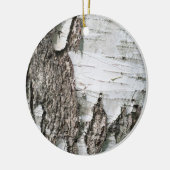 Ornement En Céramique Écorce de bouleau (Gauche)