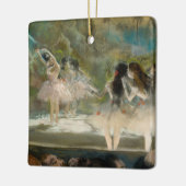 Ornement En Céramique Edgar Degas - Ballet à l'Opéra de Paris (Gauche)
