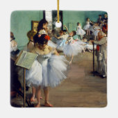 Ornement En Céramique Edgar Degas - Classe Danse (Dos)