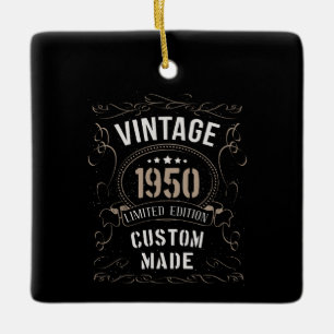 Ornement En Céramique Édition limitée vintage 1950 sur mesure