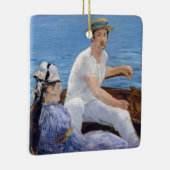 Ornement En Céramique Edouard Manet - Bateau (Droite)