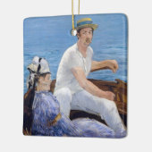 Ornement En Céramique Edouard Manet - Bateau (Gauche)