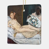 Ornement En Céramique Edouard Manet - Olympia (Gauche)