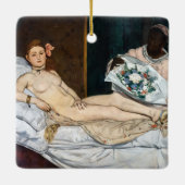 Ornement En Céramique Edouard Manet - Olympia (Dos)