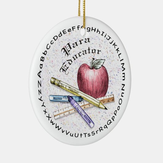 Ornement En Céramique Éducateur de para (Droite)