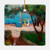 Ornement En Céramique Edvard Munch - Danse sur la plage (Dos)