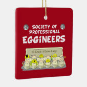 Ornement En Céramique Éggeurs professionnels (Droite)