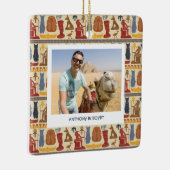 Ornement En Céramique Égypte ancienne thème photo personnalisée (Droite)