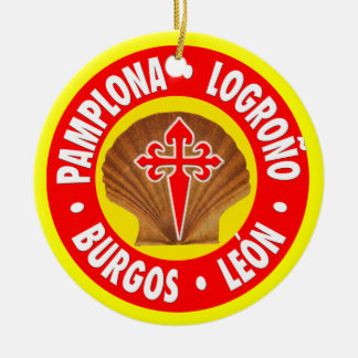 Ornement En Céramique EL Camino De Santiago