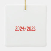 Ornement En Céramique Élément de première année École personnalisée (Dos)