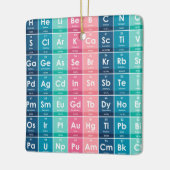 Ornement En Céramique Éléments du Motif de table périodique (Gauche)