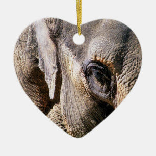 ORNEMENT EN CÉRAMIQUE ÉLÉPHANT