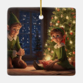 Ornement En Céramique Elf (Dos)