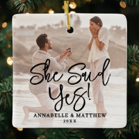 Elle a dit oui Photo de fiançailles