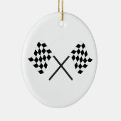 Ornement En Céramique Emballage des drapeaux (Droite)