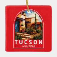 Emblème de Tucson Arizona Travel Art