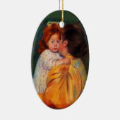 Ornement En Céramique Embrasse maternelle (Droite)