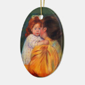 Ornement En Céramique Embrasse maternelle (Gauche)