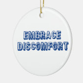 Ornement En Céramique Embrasser l'inconfort (Gauche)