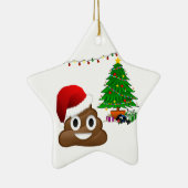 Ornement En Céramique emoji de noël (Droite)