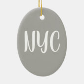 Ornement En Céramique Empire State Building 34th Street Manhattan NYC (Dos)