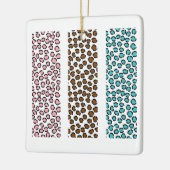 Ornement En Céramique Empreinte de léopard (Gauche)