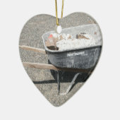 Ornement En Céramique Empruntez une roue (Gauche)