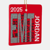 Ornement En Céramique EMT Extraordinaire CUSTOM (Droite)