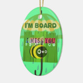 Ornement En Céramique En gros, tu me manques (Gauche)