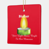 Ornement En Céramique En Mémoire D'Un Amoureux (Gauche)