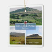 Ornement En Céramique ENG003 PARC NATIONAL DALES, Yorkshire, (Gauche)