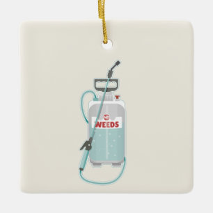 Ornement En Céramique Entretien du jardin de pulvérisation de mauvaises 