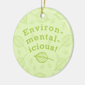 Ornement En Céramique Environmentalicious (Gauche)
