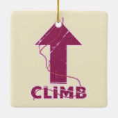 Ornement En Céramique Escalade escalade corde (Dos)