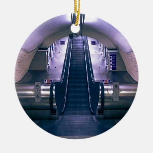 Ornement En Céramique Escalator (Devant)