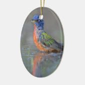 Ornement En Céramique Étamine peinte par mâle (Gauche)