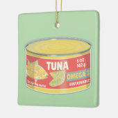 Ornement En Céramique Étanche de thon en conserve de poisson rétro (Gauche)