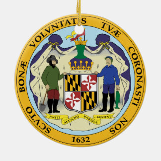 ORNEMENT EN CÉRAMIQUE ÉTAT DE JOINT DU MARYLAND