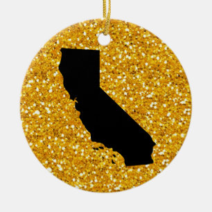 Ornement En Céramique États-Unis Californie - SRF
