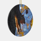 Ornement En Céramique Étirage de l'écureuil (Droite)