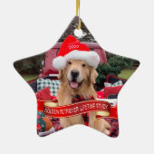 Ornement en céramique étoile 2020 (Dos)