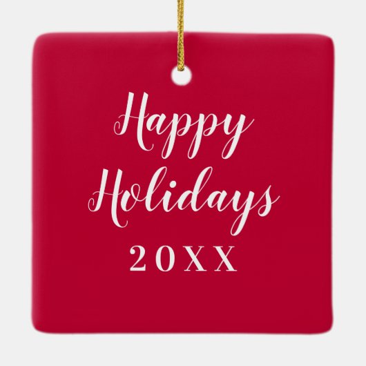 Ornement En Céramique Étudiants de NIU Huskies (Dos)