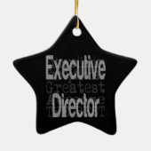 Ornement En Céramique Executive Director (Dos)